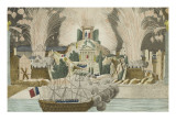 Fireworks Given in Paris at the Marriage of Napoleon