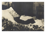 Gustave Eiffel sur son lit de mort
