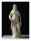 Femme voilée; figure allégorique de la Foi 