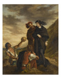Hamlet et Horatio au cimetière (Shakespeare  Hamlet  Acte V)