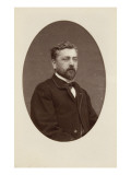 Gustave Eiffel  buste dans un oval