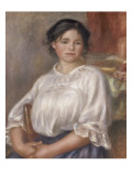 Jeune fille assise