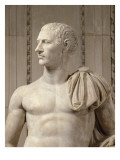 Grande statue nue héroïque: Jules César (Caïus Julius Caesar 100 avant JC- 44 avant JC)