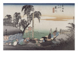 Fujikawa  scène dans les faubourgs