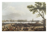 Première vue de Toulon  vue du pont-neuf prise à l'angle du parc d'artillerie