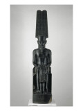 Groupe du dieu Amon protégeant Toutankhamon