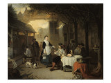 Gentilhomme dans une auberge du 17e siècle