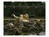 Jardins de Versailles : bosquet de l'Encelade (après restauration  en 1998)