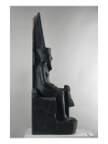Groupe du dieu Amon protégeant Toutankhamon