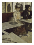 Dans un café  dit aussi l'absinthe (Ellen Andrée et Marcellin Desboutin)
