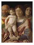 Sainte famille avec une sainte