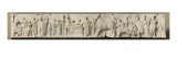 Relief architectural dit autel de Domitius Ahenobarbus - scène de recensement avec un suovetaurile