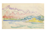 Carnet : Vue du golfe de Calvi ou de Saint-Florent