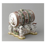 Baril de table et son support