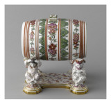 Baril de table et son support