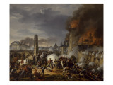 Attaque et prise de la ville de Ratisbonne par le maréchal Lannes le 23 avril 1809