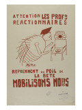 Attention les prof réactionnaires