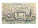 Carnet : Vue de Tarascon