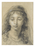 Tête d'une jeune fille