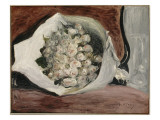 Bouquet dans une loge