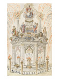 Arc De Triomphe Celebrates the Birth of Prince Dombes
