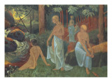 Baigneuses aux voiles blancs