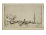 Le pont de Six ; 2 ème état