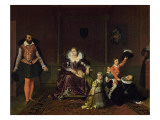 Henry IV recevant l'ambassadeur d'Espagne