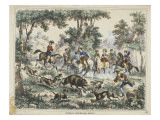Chasse aux sangliers sous Henry IV