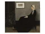 Arrangement en gris et noir n° 1  ou la mère de l'artiste (1804-1881)