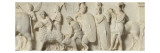 Relief architectural dit autel de Domitius Ahenobarbus - scène de recensement avec un suovetaurile