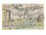 Carnet : Vue de Tarascon