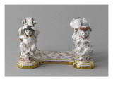 Baril de table et son support