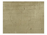 Bas-relief de Medinet-Habou  Thèbes