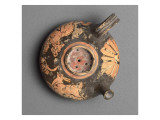 Guttus (Strainer) with Red Figures Hare and Panther