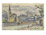 Carnet : Vue de Lyon