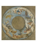 Plafond du théâtre neuf du palais de Compiègne - Esquisse