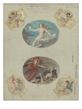 Décoration de plafond pour la grande salle de la Cour de Cassation au palais de Justice