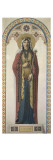 Carton pour les Vitraux de la chapelle Saint Louis à Dreux : Sainte Clotilde  femme de Clovis