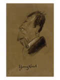 Portrait-charge de Jongkind