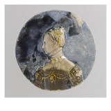 Moulage d'une médaille de Marie Stuart