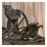 Voiture à deux grandes roues