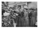 Cavalcade Femmes en costume traditionnel savoyard de la vallée de la Tarentaise