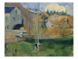 Paysage de Bretagne - le moulin David