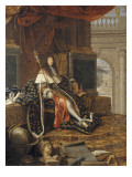 Louis XIV "protecteur de l'Académie Royale de Peinture et de Sculpture"