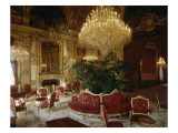 Vue intérieure Appartements de Napoléon III : Grand salon d'angle