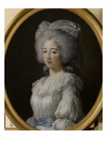 Marie-Joséphine-Louise de Savoie  comtesse de Provence (1753-1810) - représentée en 1782
