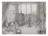 L'Atelier de Redon  81 boulevard du Montparnasse à Paris (novembre 1873-1877)