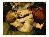 La Vierge au coussin vert