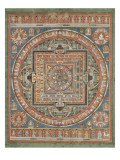Mandala de Vairocana  sous son aspect Sarvavid